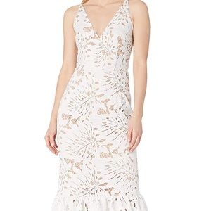 BRAND NEW Dress the Population Women's Lace Maxi